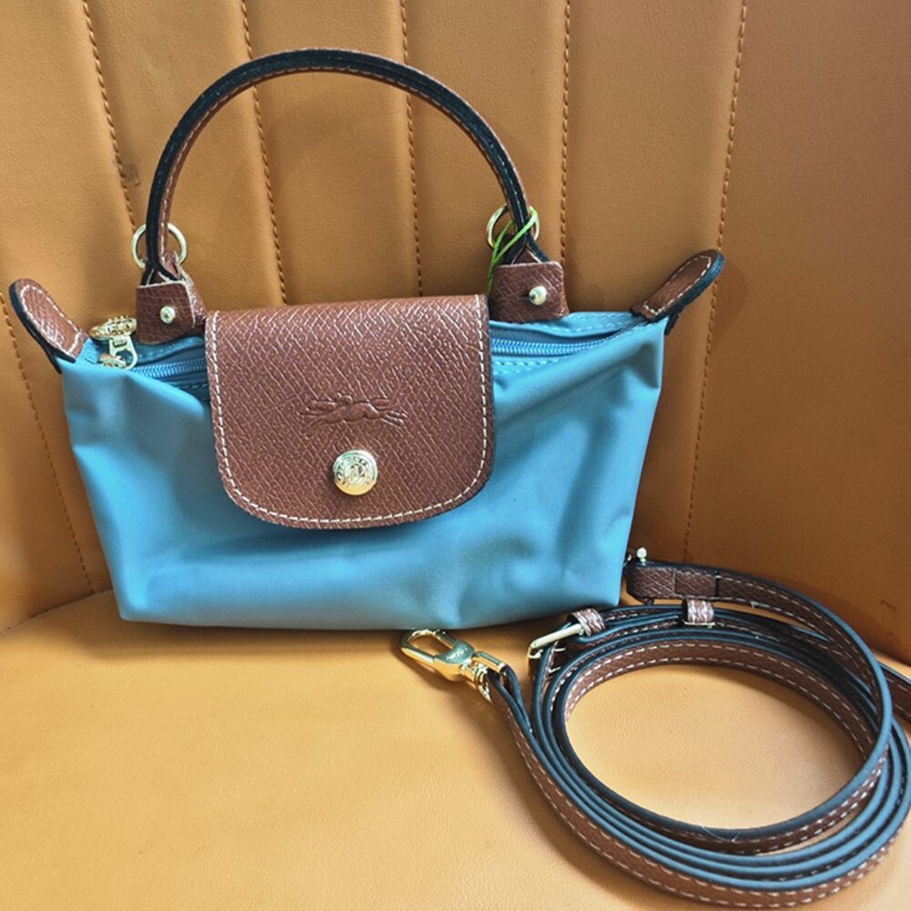 Longchamp Le Pliage Pouch with Handle